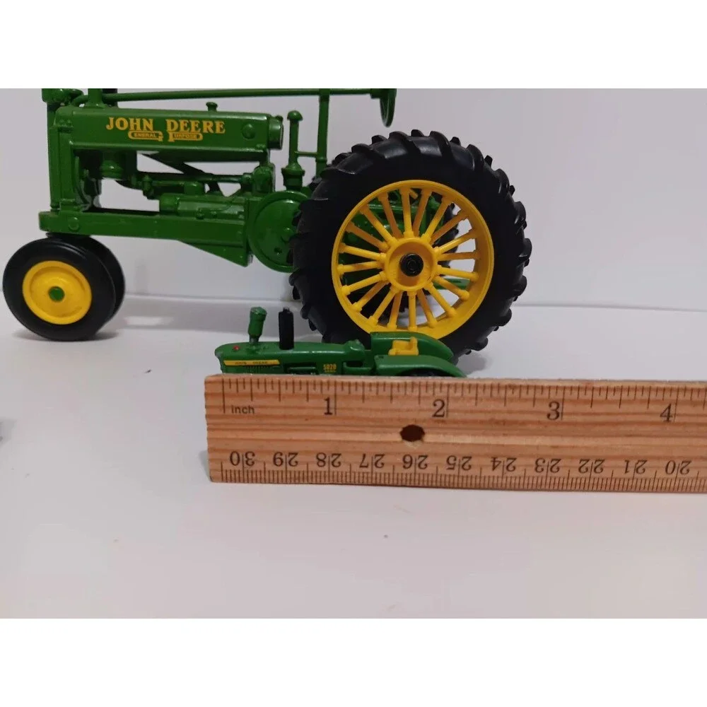 John Deere Metal Die Cast Iron Green Lot of 3 Tractors